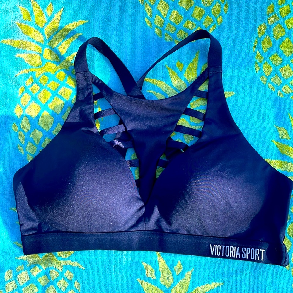 Victoria’s Secret Sport Navy sports bra - SZ 36B Gym Athleisure